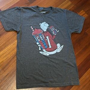 Icee! Small Shortsleeved Crewneck Gray Tshirt w Icee Graphic Women’s top